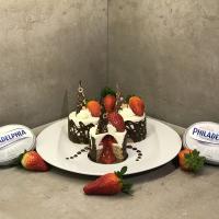 Jahodové cheesecakes