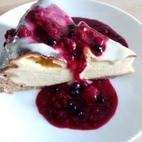 Malinový cheesecake s bílou čokoládou