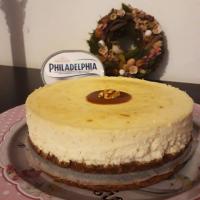 Cheesecake se skořicí a slaným karamelem