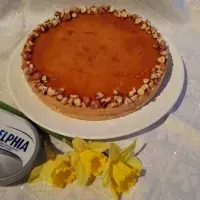 Lotuskový cheesecake s burákovým  máslem