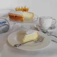 Vanilkový meringue cheesecake