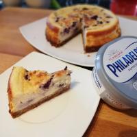 Borůvkový cheesecake bez cukru
