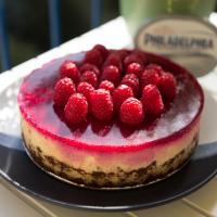 Cheesecake s červenou řepou Cheesecake s červenou řepou