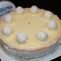 Sváteční Raffaello cheescake