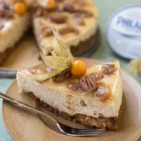 Medový cheesecake