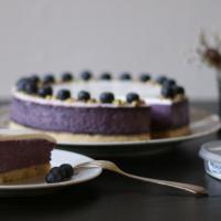 Borůvkový cheescake