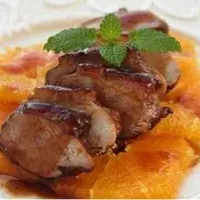 Kachní prsa na pomeranči