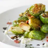 Restovaná růžičková kapusta