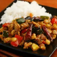 Vepřové maso se žampióny v sojové omáčce