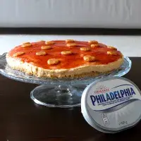 Cheesecake á la peanut butter and jelly sandwich