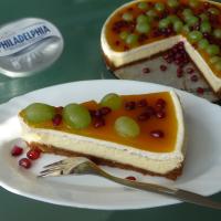 Krémový cheesecake s maracujovým želé