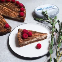 Dvojvrstvový čoko-kokosový cheesecake