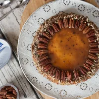 Cheesecake s pekanovými ořechy