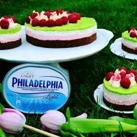 Svěží malinový cheesecake Svěží malinový cheesecake