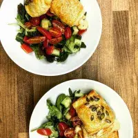 SALÁTEK S PLNENÝMI BAGETKAMI