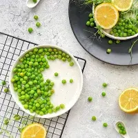 Hrášek po anglicku jako příloha