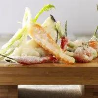 Zeleninová tempura s ochucenou majonézou