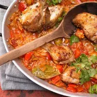 Kuře s rýží z jednoho hrnce