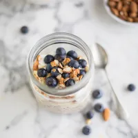 3x ovesná kaše přes noc