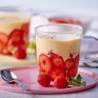 Chlazená vinná pěna zabaglione