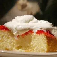 Rebarborový koláč s mandlovým bezé