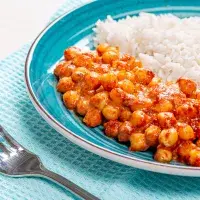 Cizrna v rajčatové omáčce