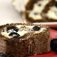 Kakaová roláda bez mouky