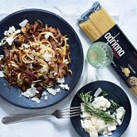 Pikantní linguine s houbami