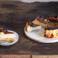Baskický spálený cheesecake