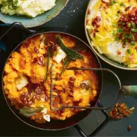 Batátové pyré se šalvějí