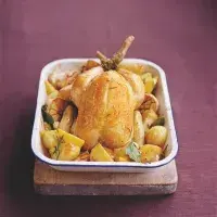 Bezchybné, pomalu pečené kuře