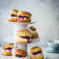 Borůvkové scones