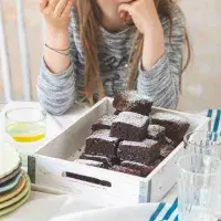 Brownies s kadeřávkem
