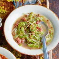 Čočková polévka s kapustou