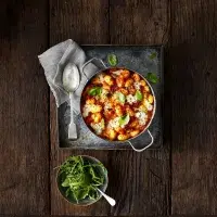 Zapečené gnocchi s chorizem a mozzarellou