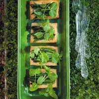 Chřestové koláčky z listového těsta