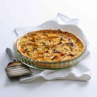 Cibulovo-sýrový quiche