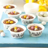 Čokoládové minicheesecaky Čokoládové minicheesecaky