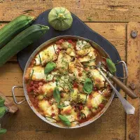 Cuketové involtini v rajčatové omáčce Cuketové involtini v rajčatové omáčce