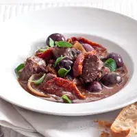 Dušené hovězí po italsku Dušené hovězí po italsku