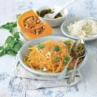 Dýňové špagety & rajské pesto