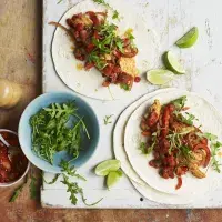 Jednoduché kuřecí fajitas Jednoduché kuřecí fajitas