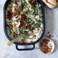 Fazolky v houbové omáčce