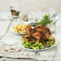 Hodobóžová krůta s kaštanovou nádivkou