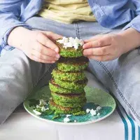 Hráškové placičky