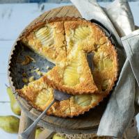 Hruškový koláč s frangipane Hruškový koláč s frangipane
