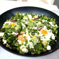 Zelená shakshuka