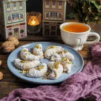 Ořechové rohlíčky podle Naskok v kuchyni