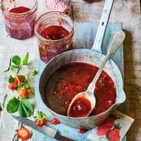 Jahodový džem s vanilkou