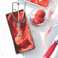 Jahodový sorbet za pár minut